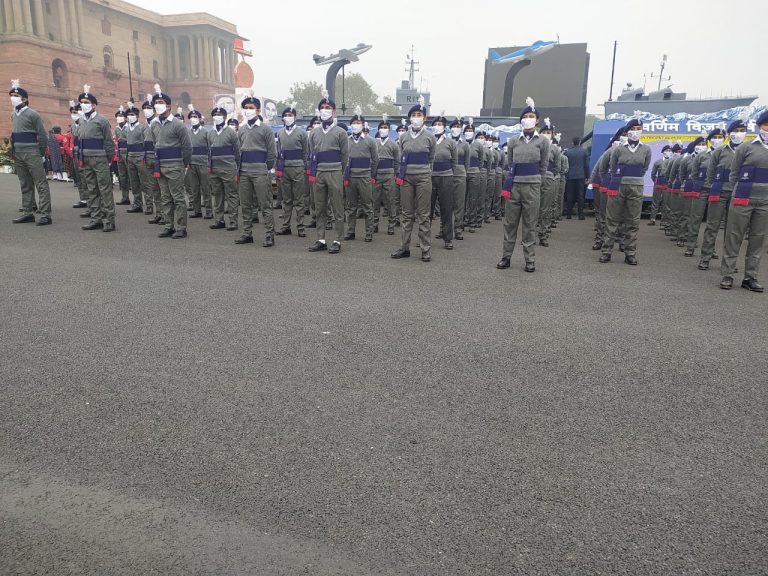 NSS Volunteer Republic Day Parade, New Delhi, 2021 (1)