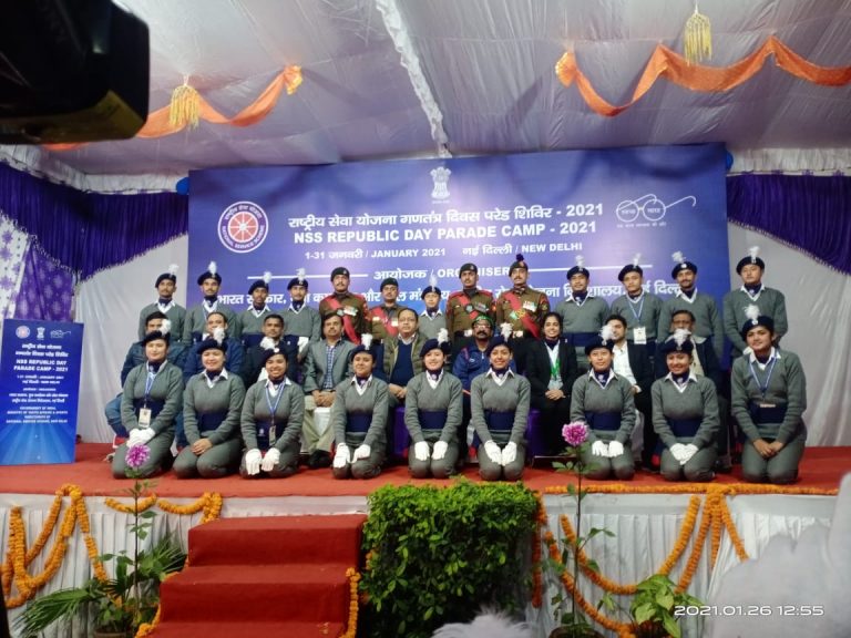 NSS Volunteer Republic Day Parade, New Delhi, 2021 (1)