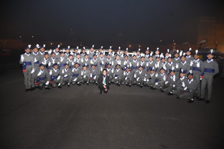 NSS Volunteer Republic Day Parade, New Delhi, 2021 (1)